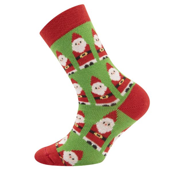 Ewers Socken mit Nikolaus aus Bio Baumwolle GOTS